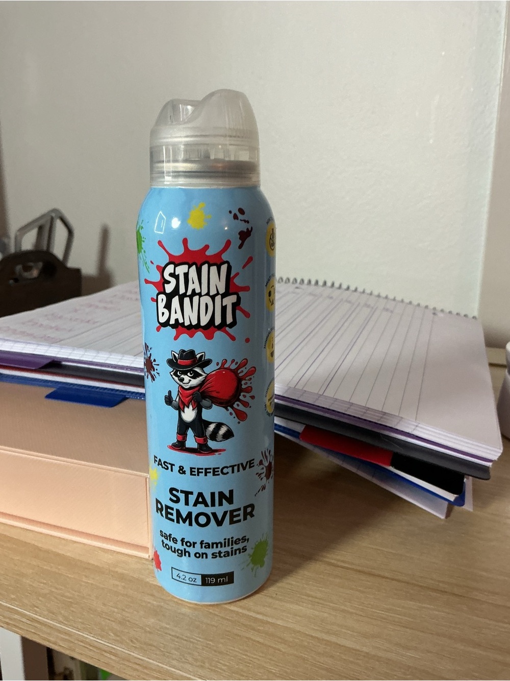 Stain Bandit Stain Remover Spray - Light Blue Can